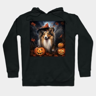 Shetland Sheepdog Halloween Hoodie